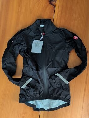 Castelli Emergency 2 Women's Cycling Rain Jacket, New